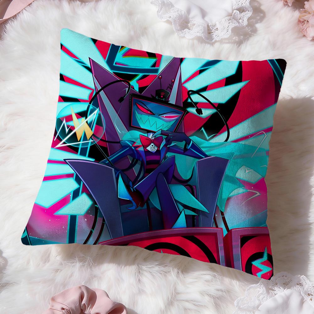 Hra H-Hazbin HotelS Povlak na polštář Prémiový komfort Oboustranný povlak na polštář - Dvoustranný design pro jakoukoli místnost a interiér auta