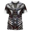 Men's 3D T-shirt Hip Hop Round Neck Short Sleeve Top Abstract Harajuku Men's T-shirt