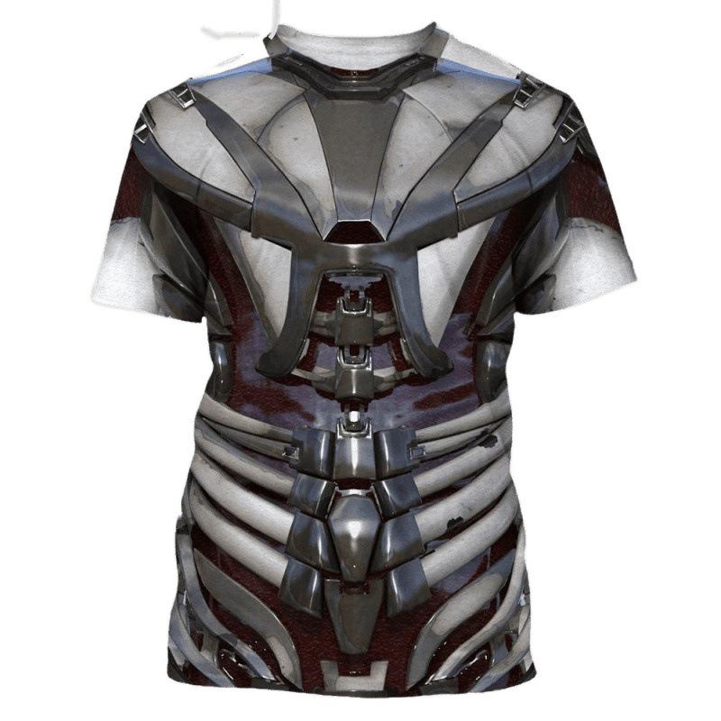 Men's 3D T-shirt Hip Hop Round Neck Short Sleeve Top Abstract Harajuku Men's T-shirt