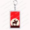 מחזיק מפתחות פופולרי 'קאובוי' למתלים Red Dead Redemption מחזיק מפתחות תכשיט למעריצים חברים גיימר מתנות גיימינג