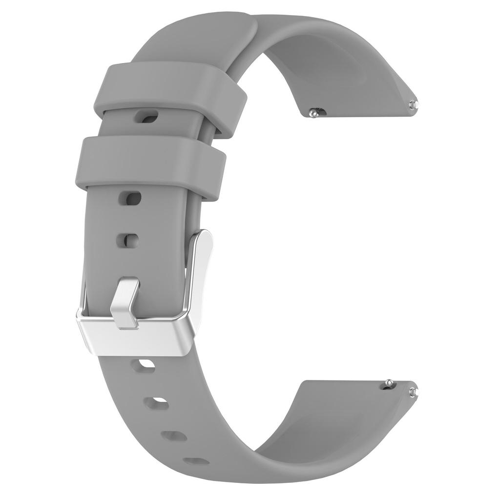 Glossy Solid Color Strap for Huami Amazfit GTS4 Mini (20mm)