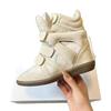 New Color Matching Real Shot Model. Women's High Top Shoes