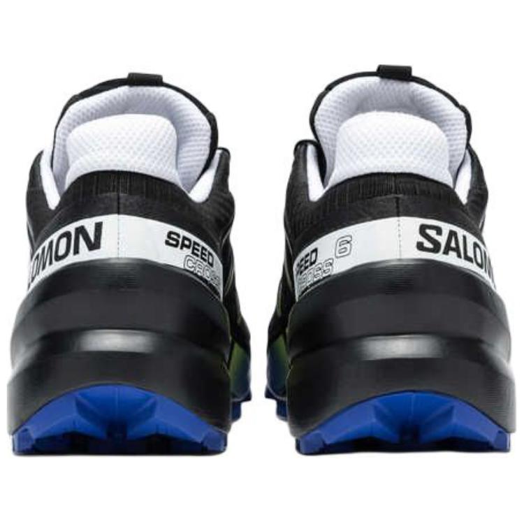 SALOMON Speedcross 6 Comfortable Versatile Slip-Resistant Durable Lightweight Low-Top Trail Running Shoes Men Sneaker Black 478322