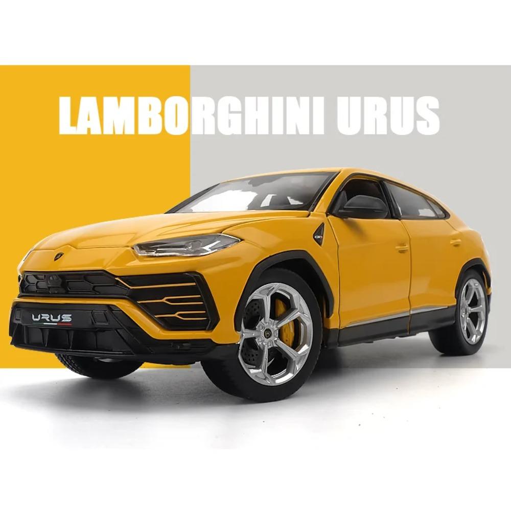 WELLY 1/24 Lamborghini URUS SUV Alloy Car Diecasts & Toy Vehicles Car Model Miniature Scale Model Car for Children