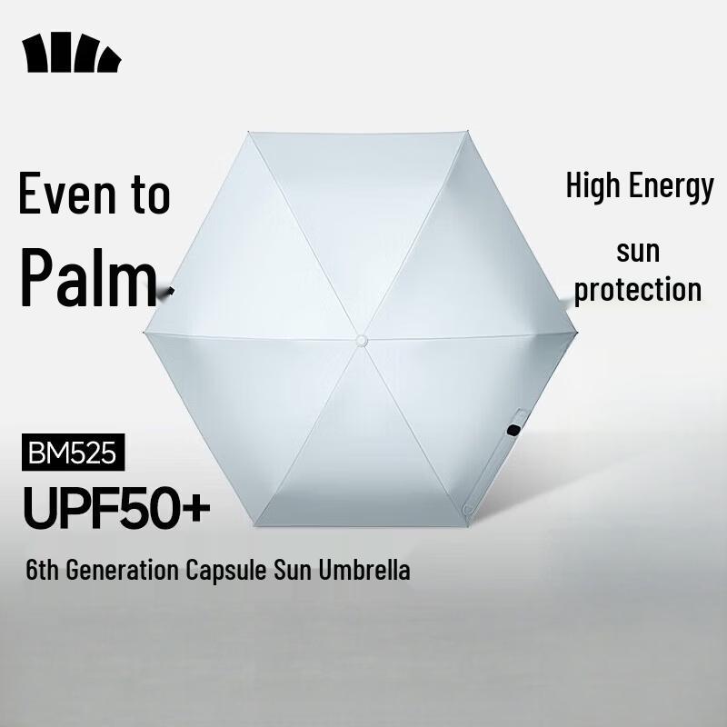Beneunder 5-Fold Capsule UV Protection Sun & Rain Umbrella