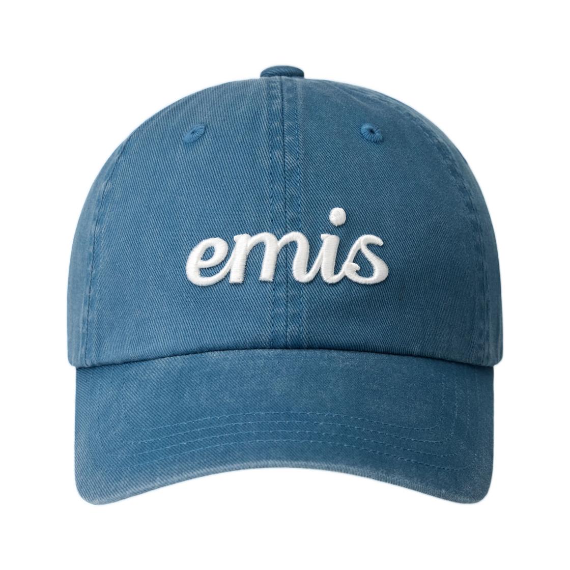 EMIS Vintage Pigment Ball Cap Blue Green ONE SIZE