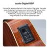 DSP Resonance Sound Pickup Guitar Resonant Pickup for Guitar with External Microphone Anti Howling BT Guitar Pickup DIY