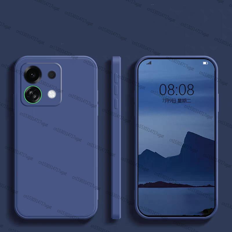 Para Capa Oppo K13 Turbo Para Oppo K13 Turbo Pro Anti-choque Macia Silicone Líquido Cor Doce Capa Para Oppo K13 Turbo Capa