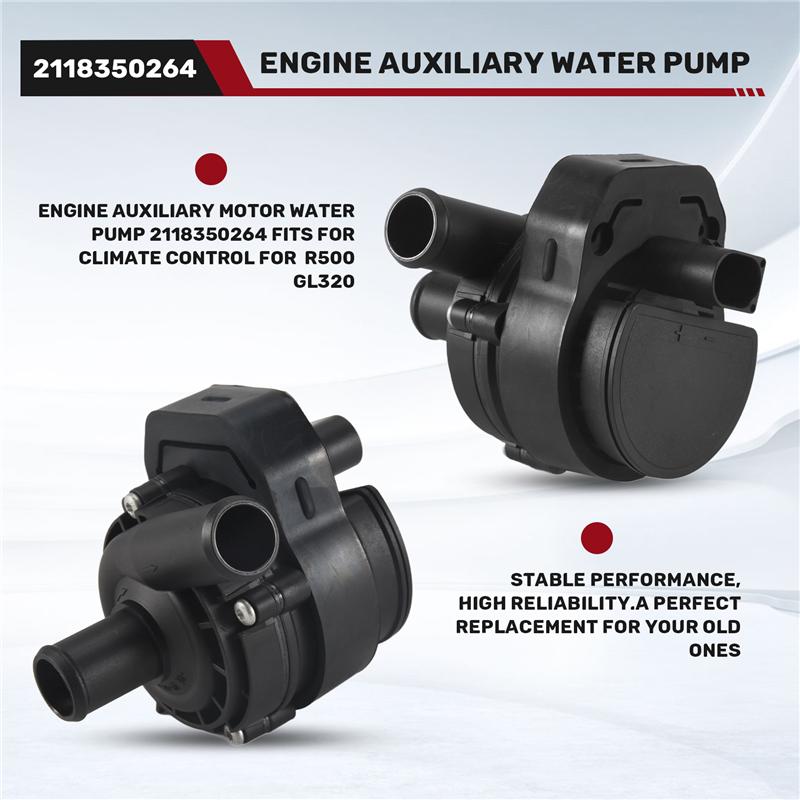 Вспомогательный мотор двигателя Водяной насос 2118350264 Подходит для системы климат-контроля Для Mercedes-Benz R500 GL320