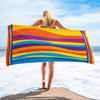 Ultra Absorbent Microfiber Beach Towel With Sea Turtle Print Quick Dry Large Size 70x140cm Pool Vacation Travel