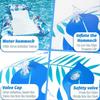 2 Pack Pool Inflatables, Inflatable Pool Floats, 4 IN 1 Swimming Pool Floats Hammock, Inflatable Pool Toys Water Hammock for Armchair Mattresses Seat 