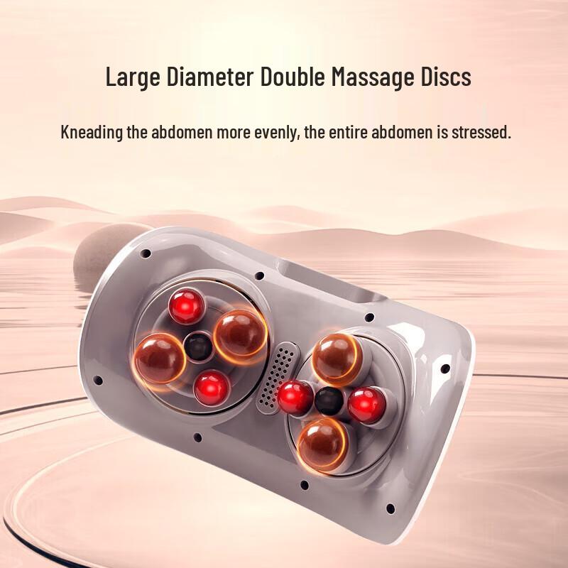 WayourCare Double-Head Bianstone Moxibustion Abdominal Massager