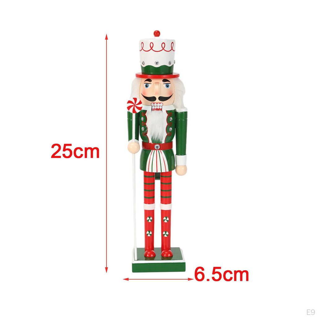 9.84 Inch Nutcracker Puppet for Holiday Decoration and Gifting