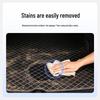 Mercedes High-Edge Trunk Mat - PVC Lychee Pattern Interior Protector