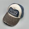 Patch Printing Letter Hole Wind Baseball Cap Men'S And Women'S Sunshade Personalized Color Matching Cap