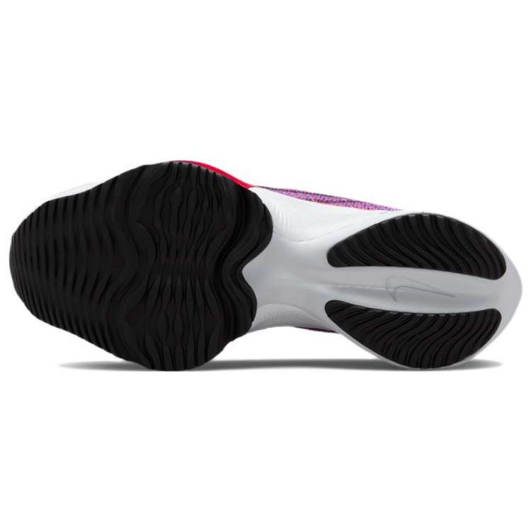 Nike Air Zoom Tempo NEXT% Flyknit Hyper Violet Damen Sneaker Lila Flash-Karmesinrot Schwarz CI9924-501