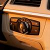Automotive Headlight Switch Knob Head Light Switch Rotary Knob Lamp Button Cap for BMW 5 Series E60 E61 X5 X6 E70 E71 E72 Z4 E89