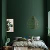 Retro Pure Green Wallpaper Bedroom Living Room Sofa Background Wall Paper Modern