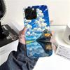 Retro Japanese Sakura Train Soft Phone Case For IPhone 18 11 17 Air 16E 16 Pro Max 15 + 14 Plus 13 Mini 12 Apple 7 SE 8 Fundas Coqu