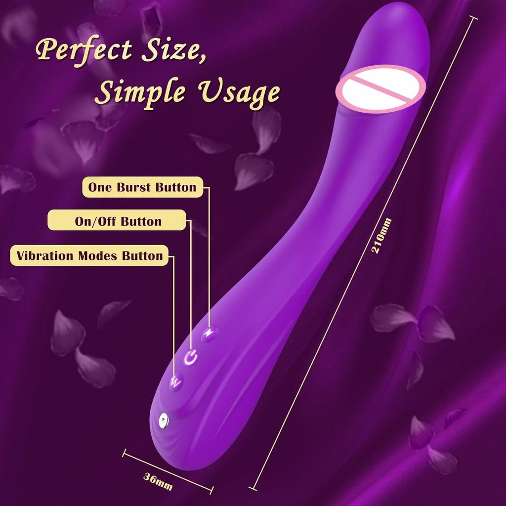 Dildo Vibrator for Women Erotic Toys Soft G-Spot Vagina Massager Clitoris Stimulator Female Masturbator Sex Toy for Adult Tools