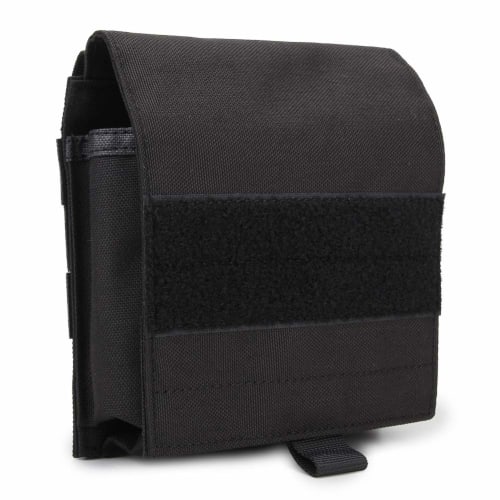 PHOENIX IKKI Map and Document Storage, Molle Compatible, Military Tactical Map Pouch, Map Case, Tactical Gear, Self-Defense Force Equipment, Zuno, Bla