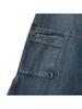 Kirsh Vintage Cargo Denim Long Skirt [Dark Blue]