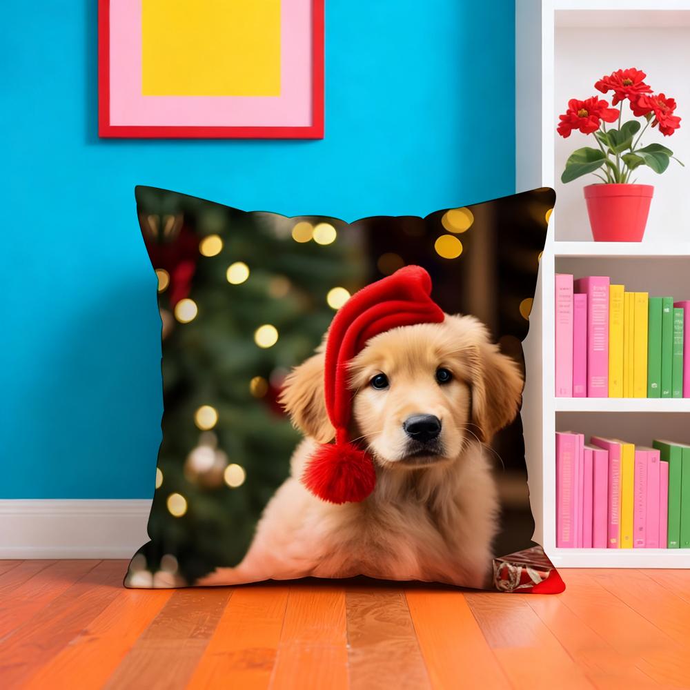 Celebrate Christmas Third Cushion Cover Cushion Cover Soft Easywash Versatile For Couch Bed Travel And Office