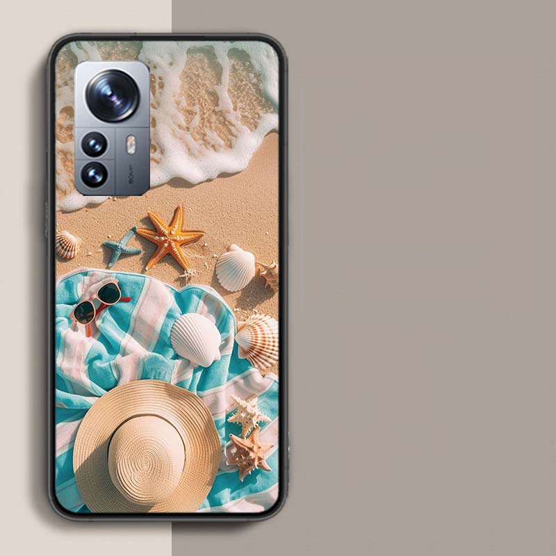 Summer Vibe Sea, Beach, Sand Phone Case For Redmi Note 15 Pro 5G 14 13 12 Pro Plus 11 11T 11E 11S 10 Pro 10S 9 9S Cover Cell Cle