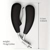 Heavy-Duty Nail Clippers Prevent splashing Wide Fingernail Clipper Thick Hard Toenail Cutter Arc Blade Manicure Scissor Tools
