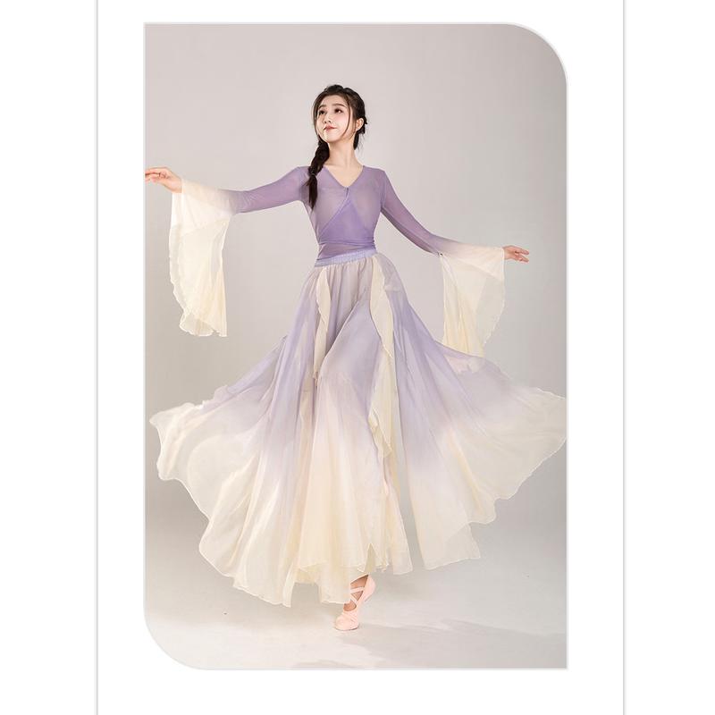 Women's Flowing Classical Chinese Dance Performance Dress