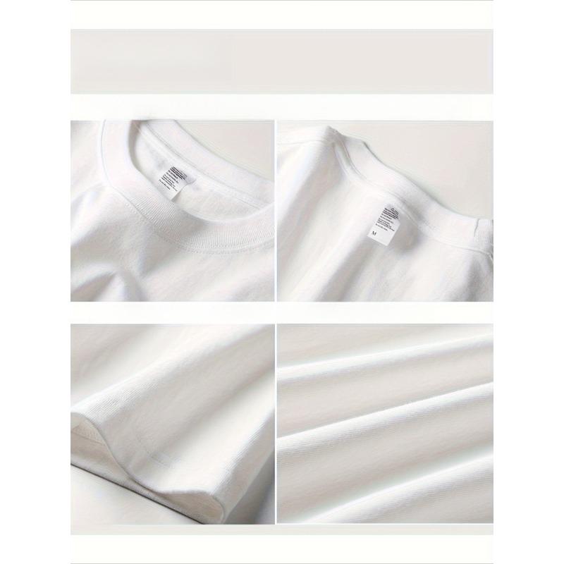 European Size American Retro Trendy Casual Niche Versatile Heavyweight Cotton Short Sleeve-Shirt Summer New Design Sense Printed Youth Half Sleeve Top