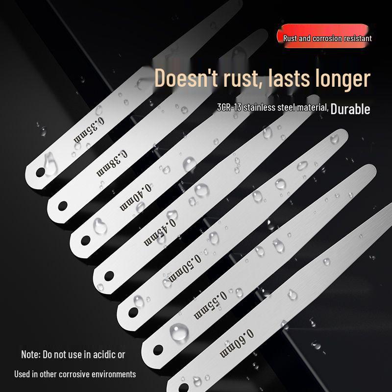 Vysoce přesná sada měrek vůle ventilů z nerezové oceli - Doprava zdarma