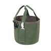 30L Heavy-Duty Waterproof Canvas Tool Storage Bag Large Capacity Garden Tool Tote Easy Carrying Portable Organizer