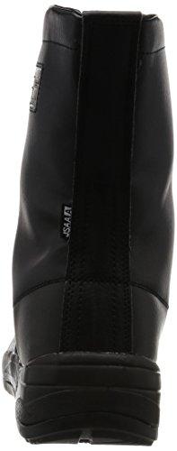 Kokos Nobuoka Ziproa Men's Half Boots, Professional Sneakers, JSAA Certified, Sweat-Absorbent Lining, Oil-Resistant Sole, Black, 30cm