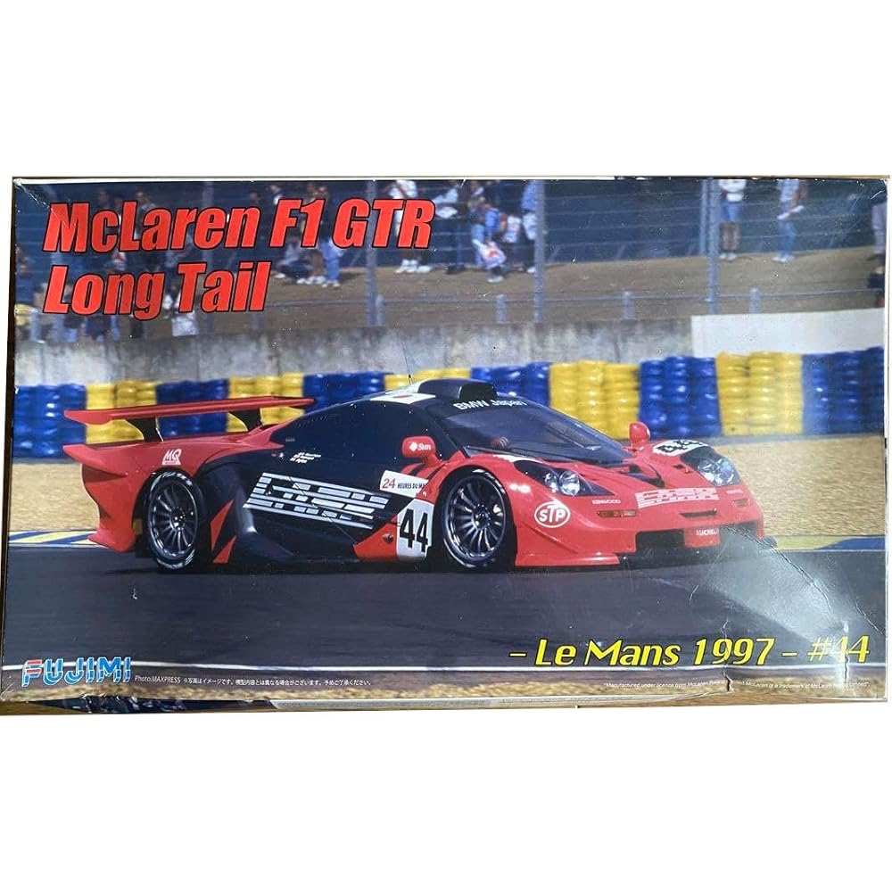 Fujimi 1/24 Масштабная модель McLaren F1 GTR Longtail Ле-Ман 1997 пластиковая