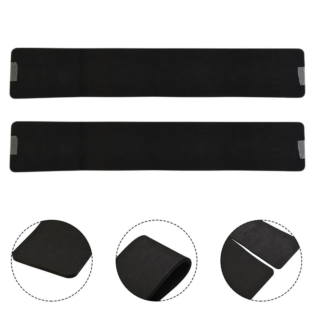 2Pcs Non Slip Rubber Rail Pads Durable Anti Skid Furniture Pad Anti-slip Pad  for Hardwood Floors