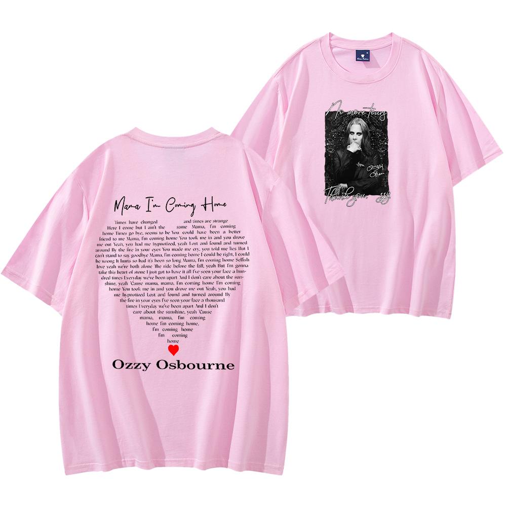 Футболка Ozzy Legends Never Die Футболка Принц Тьмы RIP Футболка Оззи Футболка-трибьют Black Sabbath Футболка для фаната музыки S