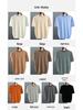 Men’s Short-Sleeve Knit T-Shirt - Autumn/Winter Business Casual, Lightweight, Round Neck Base Layer