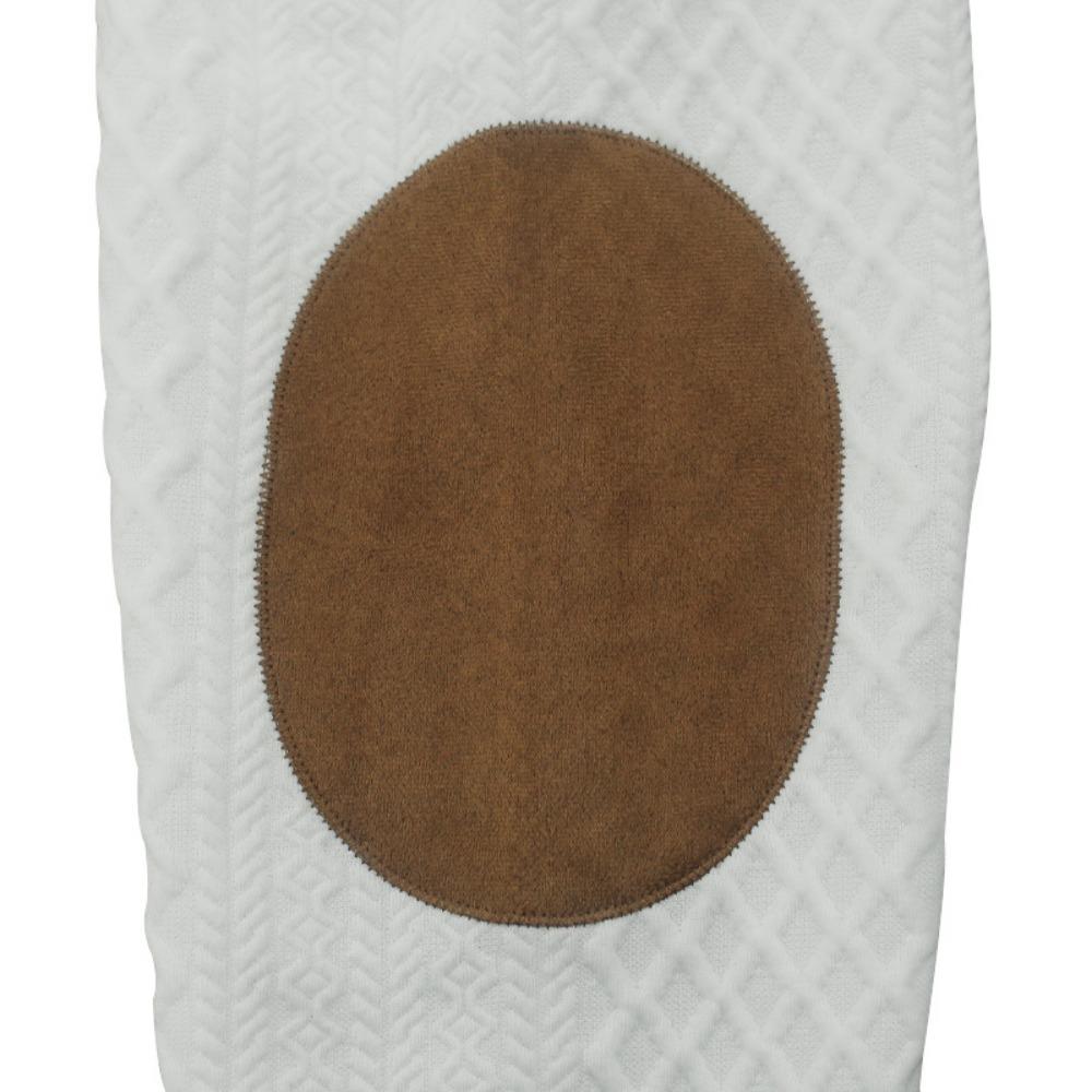 Autumn and Winter New Men's Outdoor Leisure Standing Neck Long Sleeved Jacquard Knitted Pullover Sweater