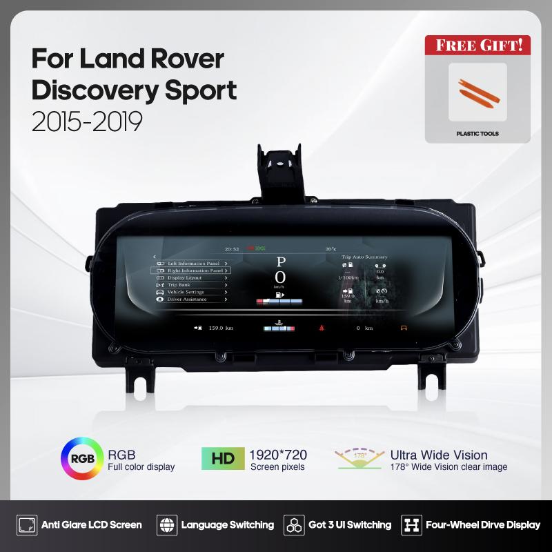 

For Land Rover Discovery Sport 2015-2019 Carplay Car Digital Cluster LCD Dashboard Player Cockpit Virtual Instrument