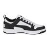 Puma Rebound Layup Low Top Sneakers Black And White Youth Kids Sneakers 370490-16