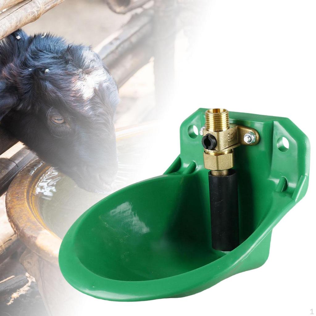 Automatic Sheep Water Bowl Drinker Practical Livestock Waterer Farm Animal Feeder for Dog