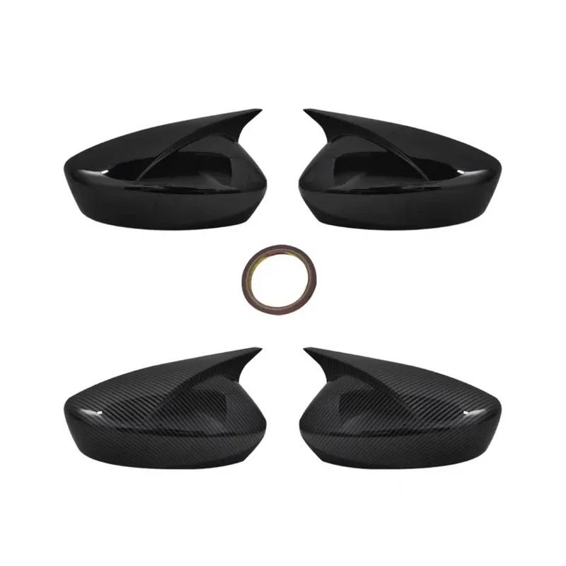 For Mazda 6 Atenza 2017- Door Mirror Cover ABS Plastic Shell Sticker Car Upgrade Styling Rearview Accessories Decoration