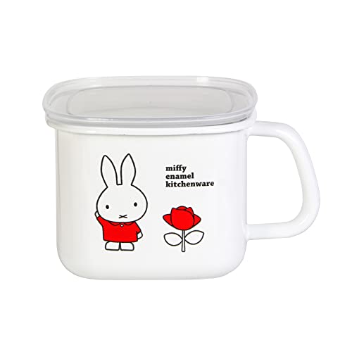 

Кастрюля квадратная эмалированная GoodPlus+ Emile Miffy, 1,5 л, кислото- и щелочестойкая, устойчивая к запахам, дизайн Дика Бруны, с герметичной крышкой для удобного хранения