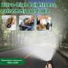 Rechargeable LED Keychain Flashlight USB-C Rechargeable 600Lm Portable Mini Torch Light Pocket Lantern Flood Work Light