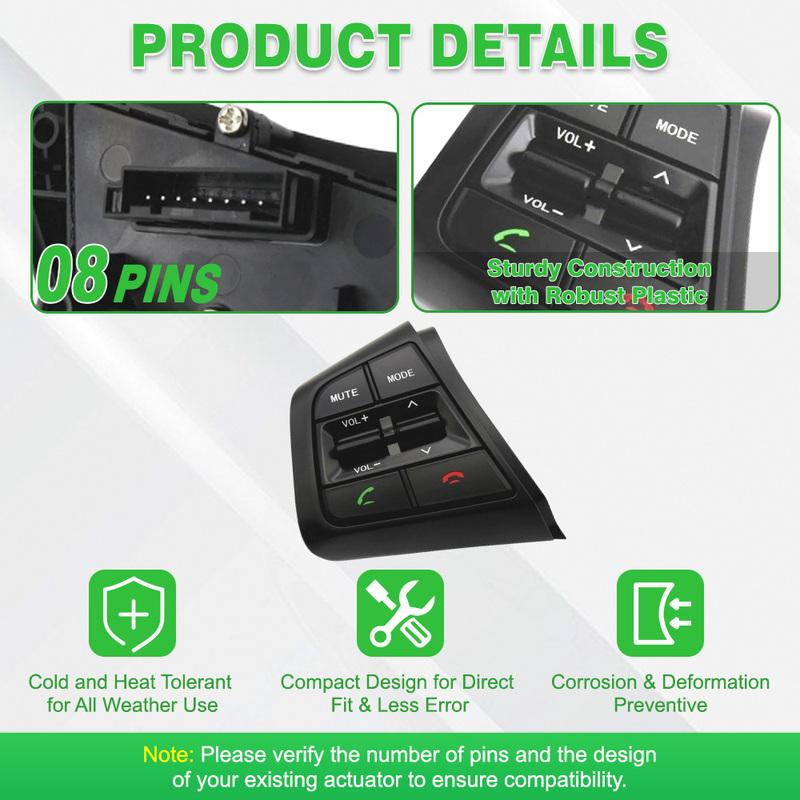 For Hyundai Creta Ix25 1.6L 2.0L 2015- Steering Wheel Cruise Control Remote Volume Switches Button 96700-C9000
