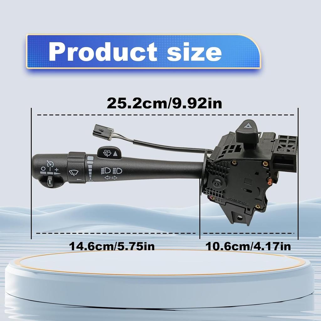 Turn Signal Switch, Wiper Switch, Cruise Control Switch Compatible with 2003 2004 2005 2006 Chevy Silverado Suburban Avalanche Tahoe 2003-2007 GMC