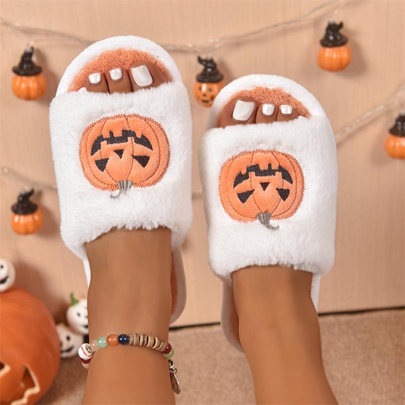 New Cute Cartoon Non-Slip Indoor Cotton Couple Slippers for Men and Women