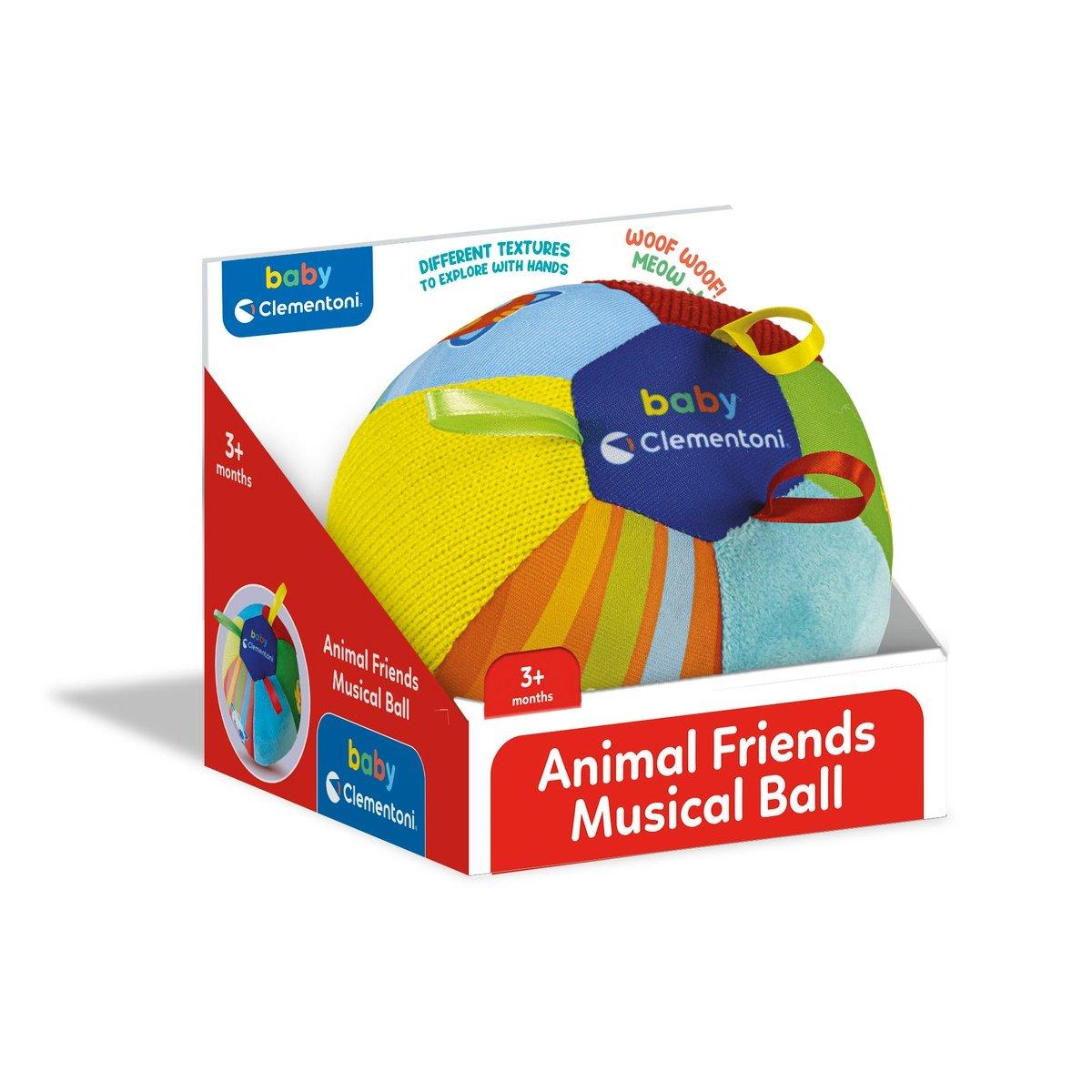 

17464 Baby Clementoni, Музыкальный мяч / +3 месяца