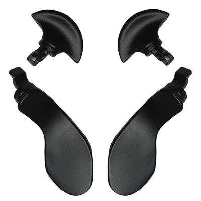 4PCS Back Paddles for PS5 DualSense Edge Controller, Interchangeable Metal Rear Paddles Trigger Buttons Replacement Parts for PS5 Edge Controller